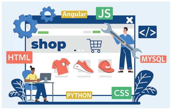 Shopping Chart Illustration