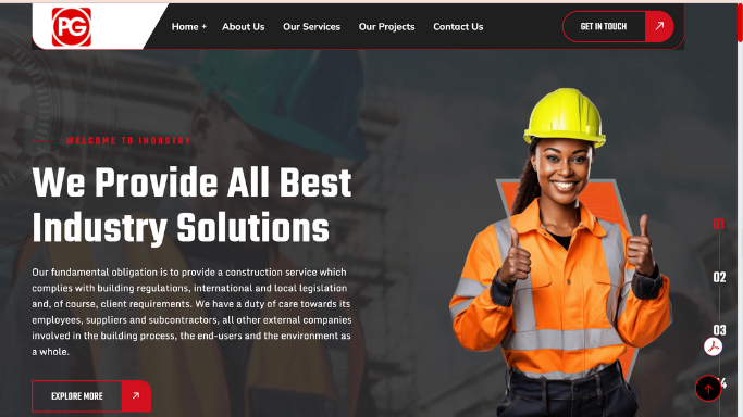 Personal Branding Website development